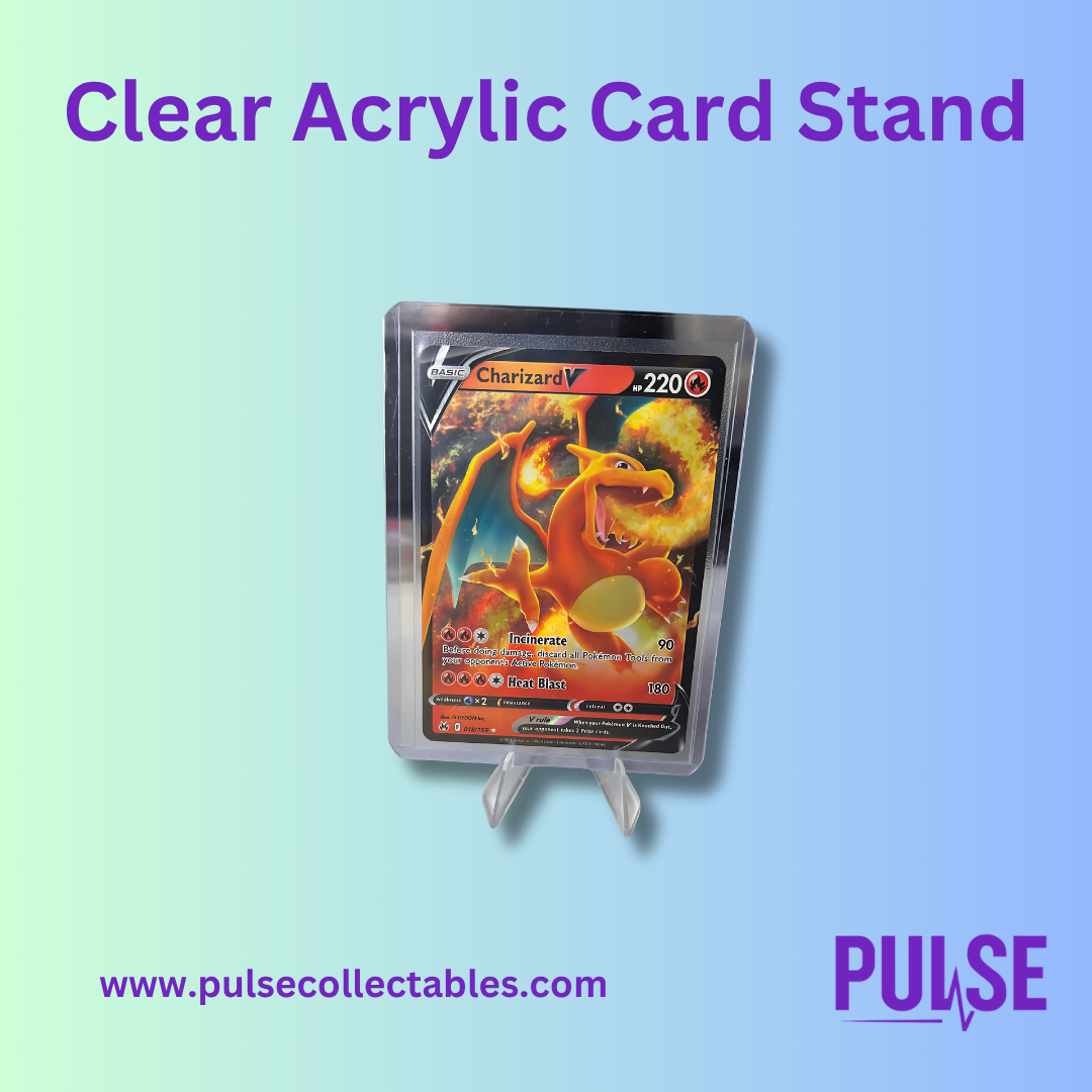 Acrylic Card Holder Stand - Top-loaders & Graded Cards - Single