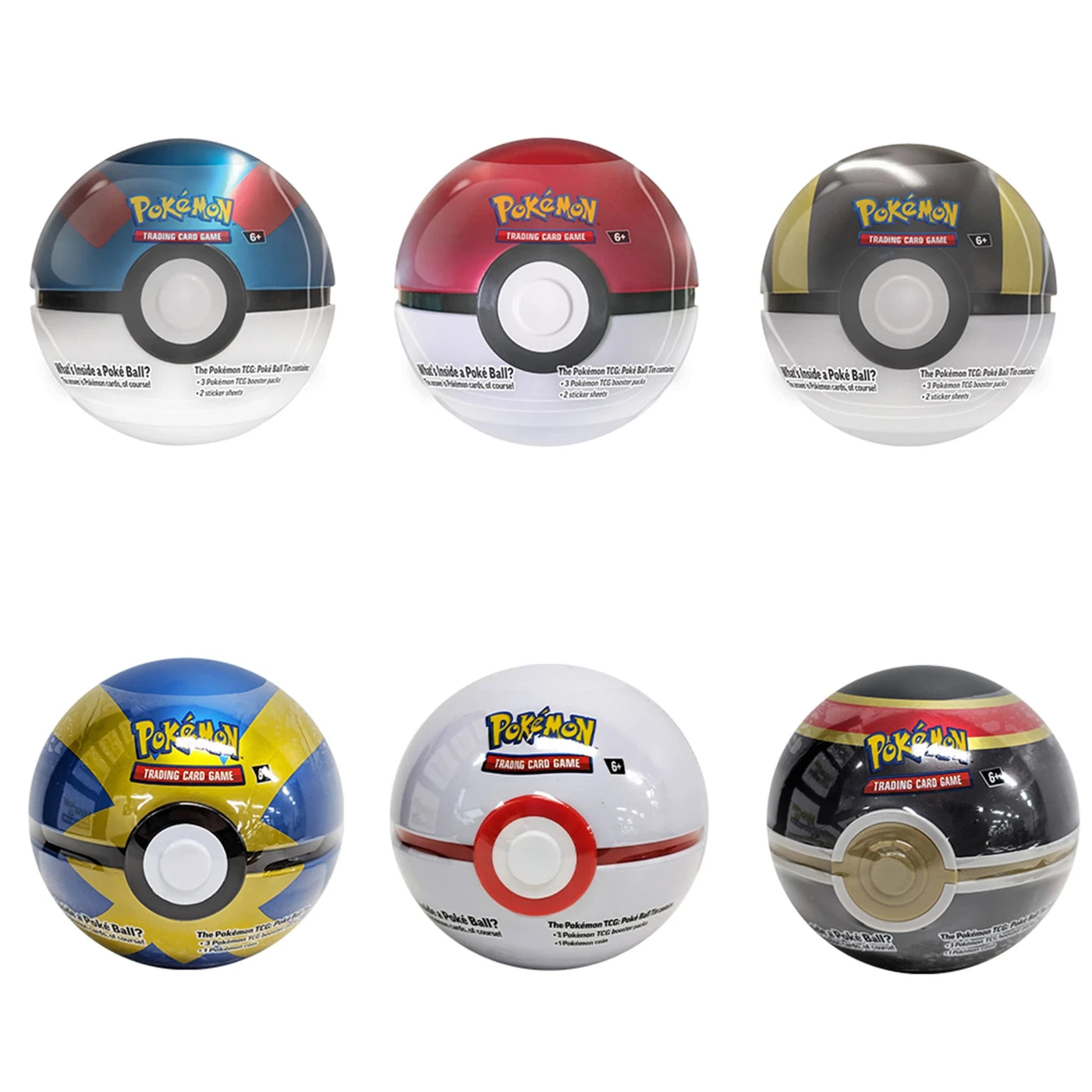 Pokémon TCG: Best Of Pokéball Tins – Assorted