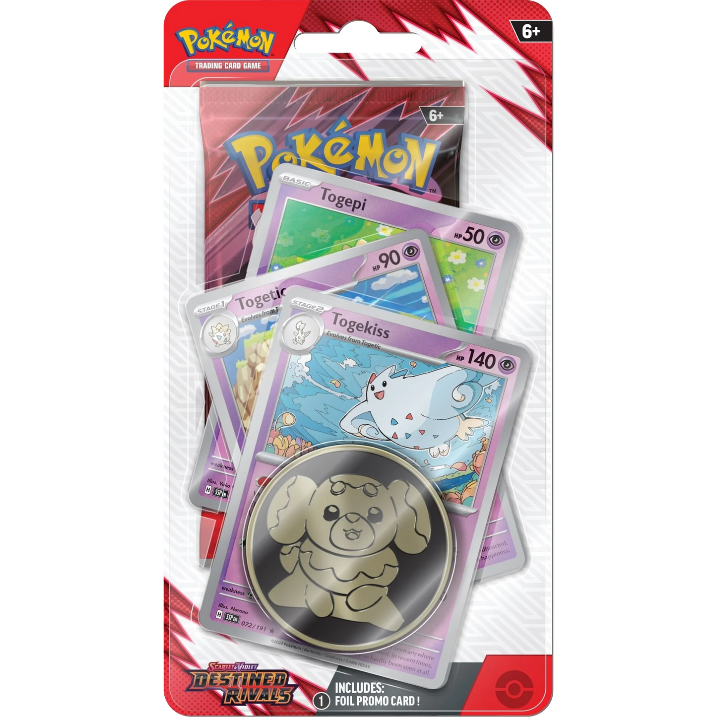 Pokemon TCG - Scarlet & Violet - Destined Rivals - Premium Checklane Blister