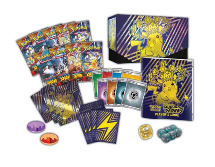 POKEMON TCG Scarlet & Violet Surging Sparks Elite Trainer Box