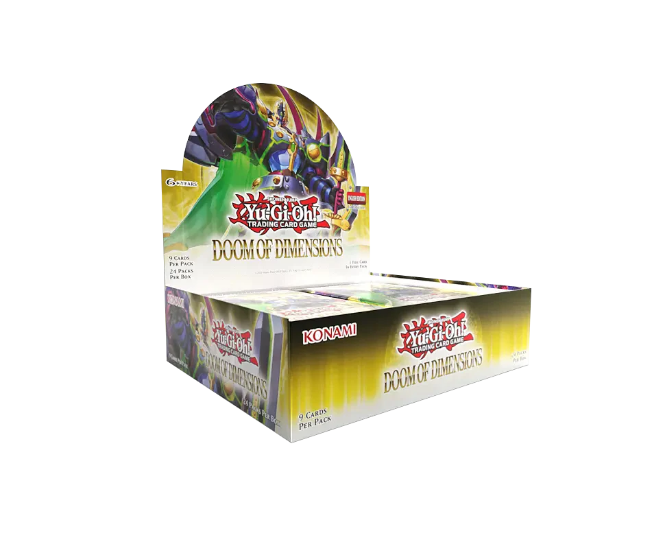 Yu-Gi-Oh! TCG - Doom of Dimensions - Display Case (12x Booster Boxes) (Pre-order)