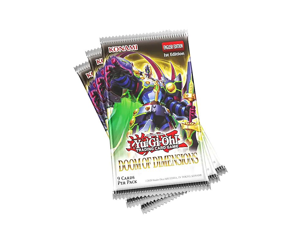 Yu-Gi-Oh! TCG – Doom of Dimensions Booster Box – 1st Edition (Pre-order)