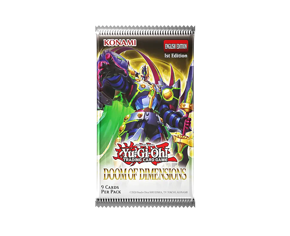 Yu-Gi-Oh! TCG – Doom of Dimensions Booster Box – 1st Edition (Pre-order)