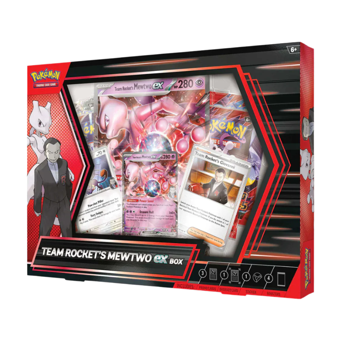 Pokemon TCG - Scarlet & Violet - Team Rocket's Mewtwo Ex Collection Box