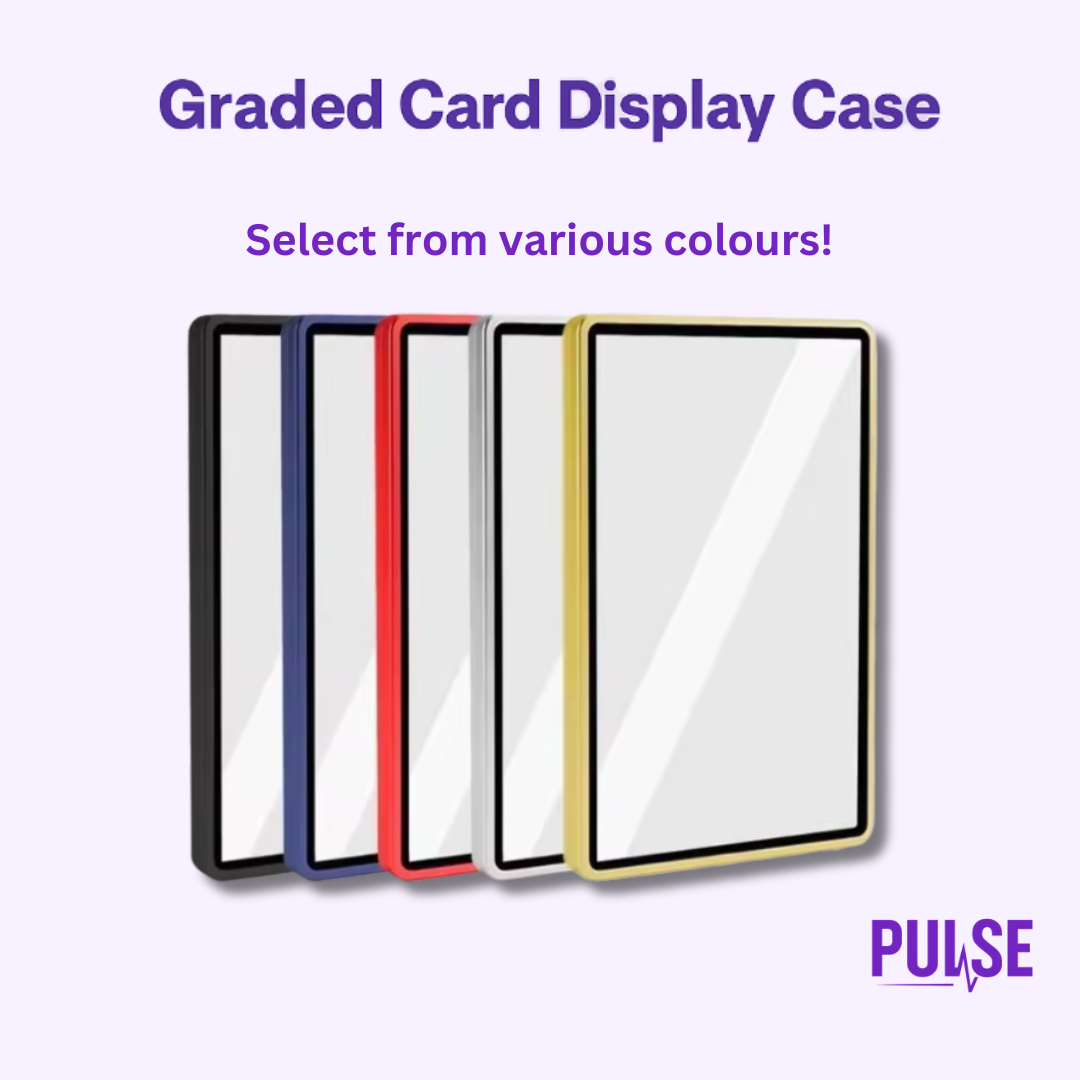 Graded Card Display Case for PSA/CGC/BGS - Aluminium Magnetic Frame