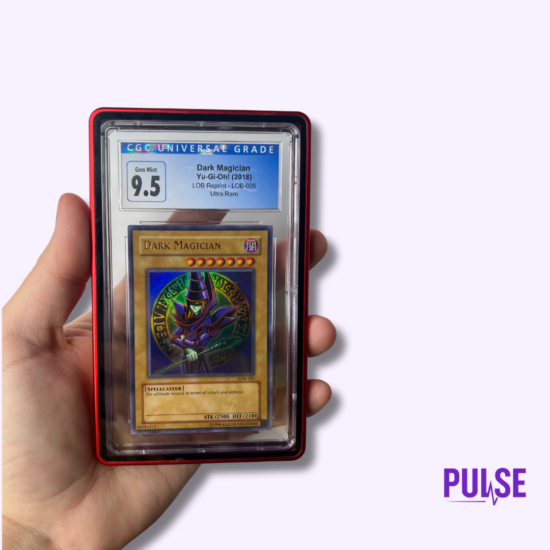 Graded Card Display Case for PSA/CGC/BGS - Aluminium Magnetic Frame