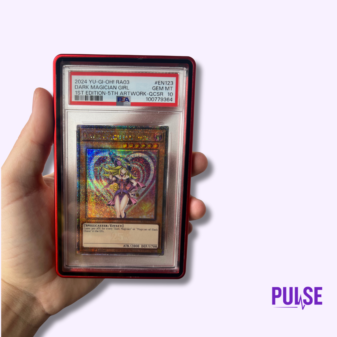 Graded Card Display Case for PSA/CGC/BGS - Aluminium Magnetic Frame