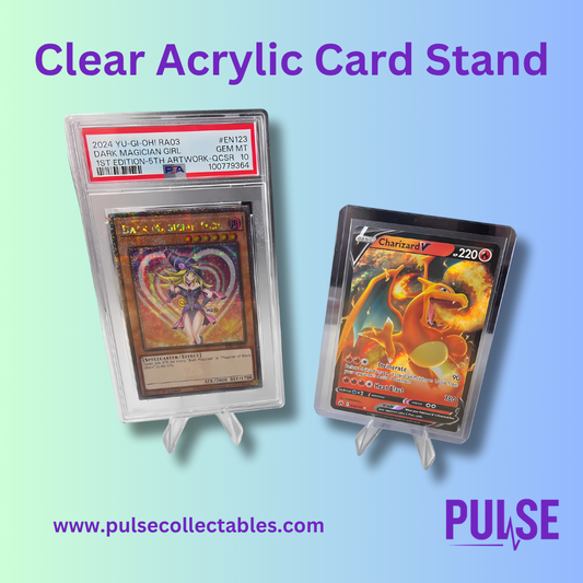 Acrylic Card Holder Stand - Top-loaders & Graded Cards - Single