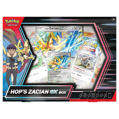 Hop's Zacian Ex Box - Pokemon TCG