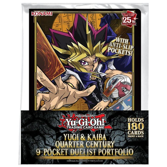 YU-GI-OH! TCG - Yugi & Kaiba Quarter Century 9-Pocket Portfolio