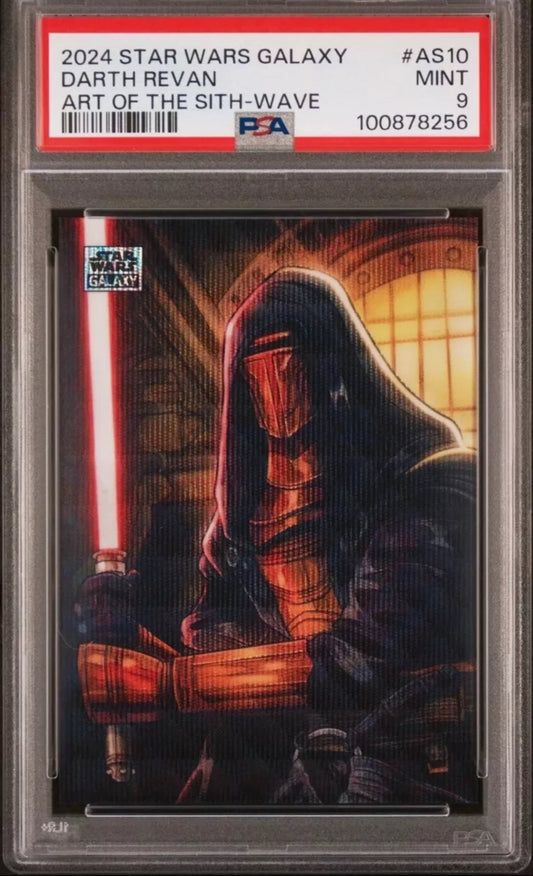 2024 Star Wars Galaxy Darth Revan PSA 9 | Art of the Sith-Wave