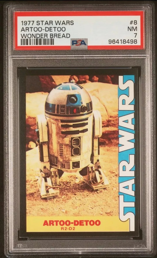 1977 Star Wars R2-D2 Wonder Bread PSA 7 | Vintage Artoo-Detoo Card