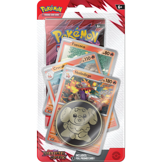 Pokemon TCG - Scarlet & Violet - Destined Rivals - Premium Checklane Blister