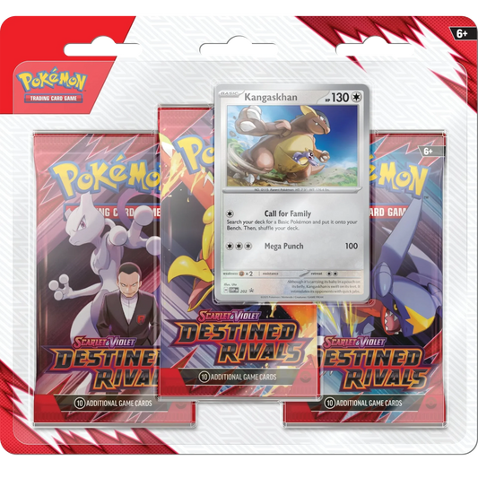 Pokemon TCG - Scarlet & Violet - Destined Rivals - 3-Pack Blister (Assorted)