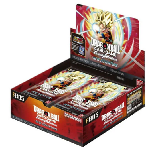 Dragon Ball Super Card Game: Fusion World New Adventure – Booster (FB05) Box