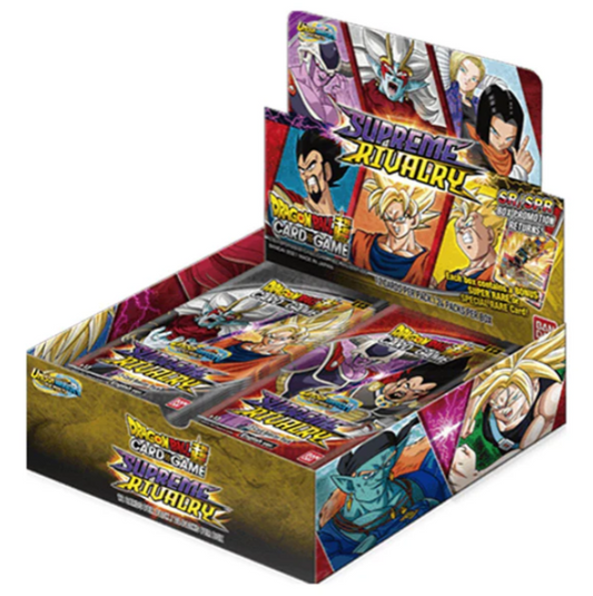 Dragon Ball Super Card - Unison Warrior Series 13 UW4 Supreme Rivalry Booster Box