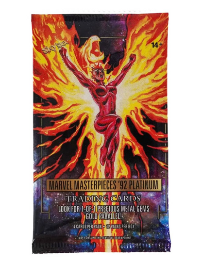 Upper Deck 2024 Marvel Masterpieces '92 Platinum Hobby Box