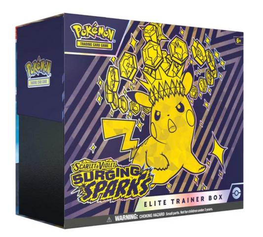 POKEMON TCG Scarlet & Violet Surging Sparks Elite Trainer Box