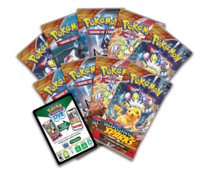 POKEMON TCG Scarlet & Violet Surging Sparks Elite Trainer Box