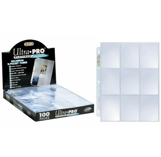 Ultra Pro - 9-Pocket Platinum Pages