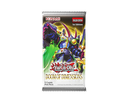 Yu-Gi-Oh! TCG – Doom of Dimensions Booster Box – 1st Edition (Pre-order)